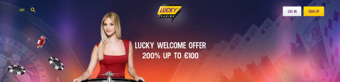 Play live casino at Lucky Casino